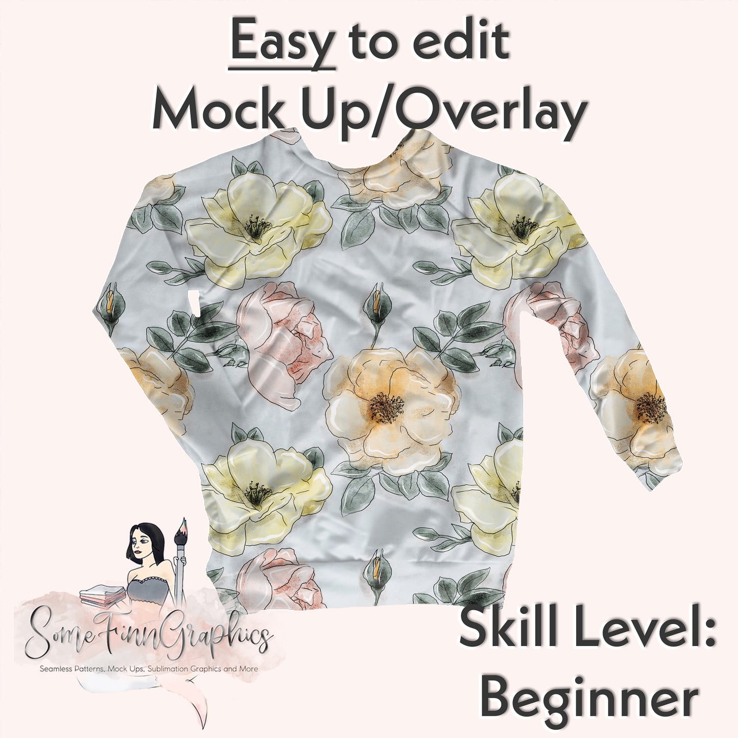 Realistic Sweatshirt Mock Up