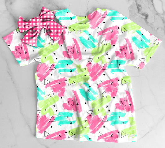 Realistic T-Shirt and Bow Mock Up