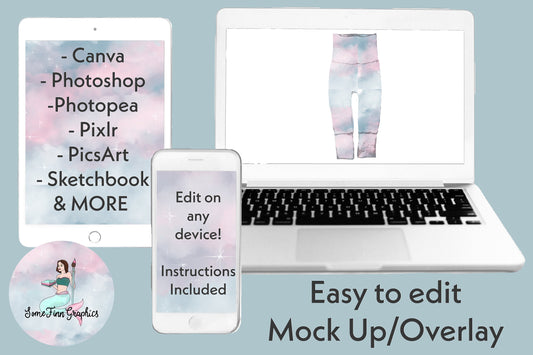 Realistic GWM Leggings Mock Up