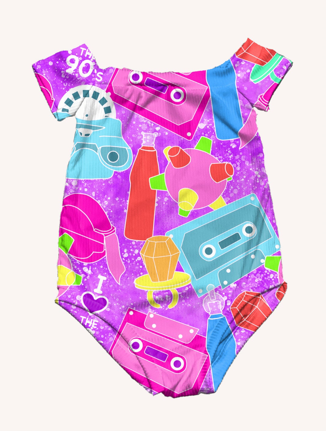 Realistic Off Shoulder Leo Mock Up