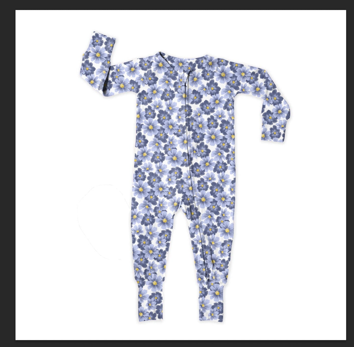 Realistic Zip Pajama Mock Up