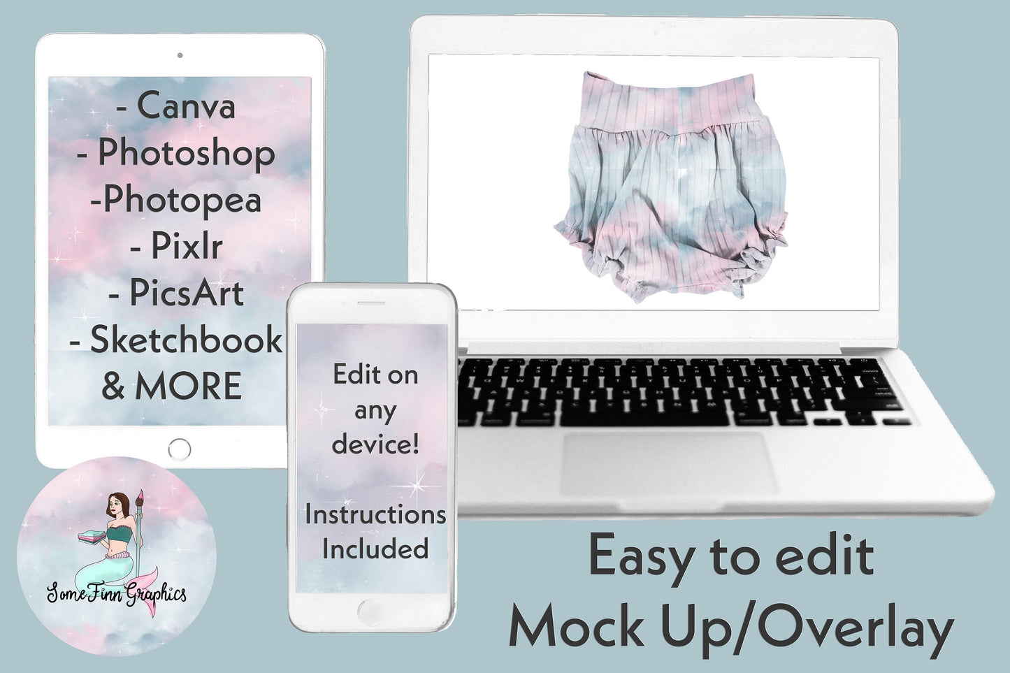 Realistic Shorties Mock-Up