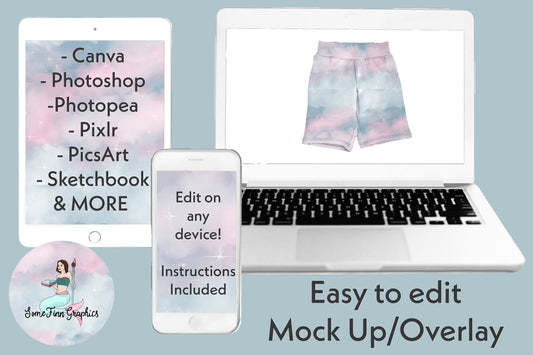 Realistic Shorts Mock Up