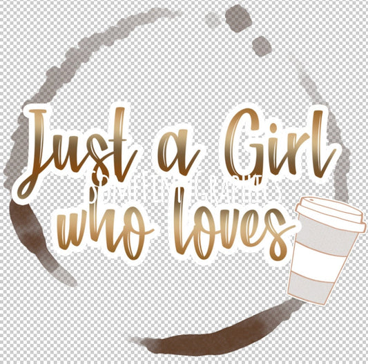 Coffee Sublimation Graphic