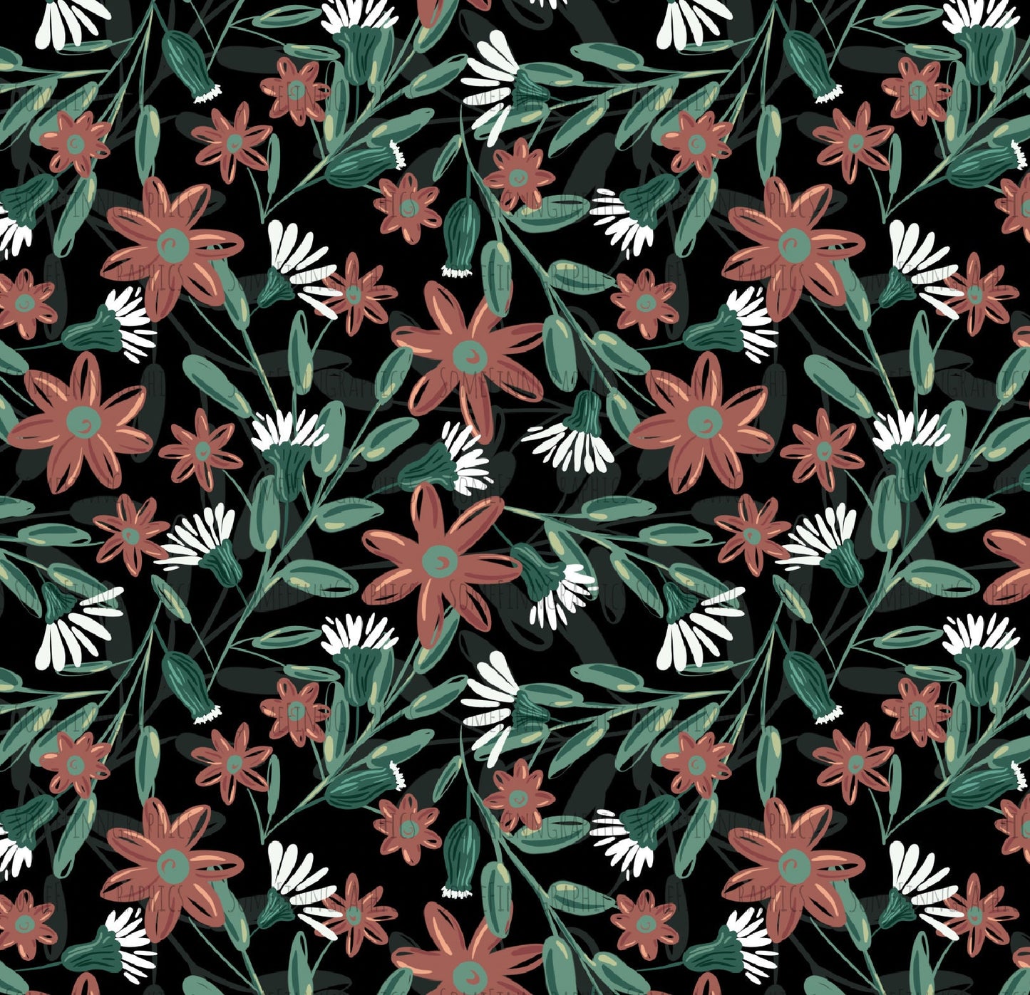 Wild flower Seamless