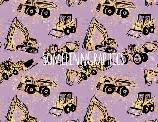 Construction Vehicle Seamless