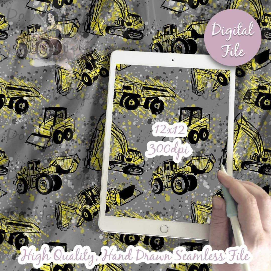 Construction Vehicle Seamless