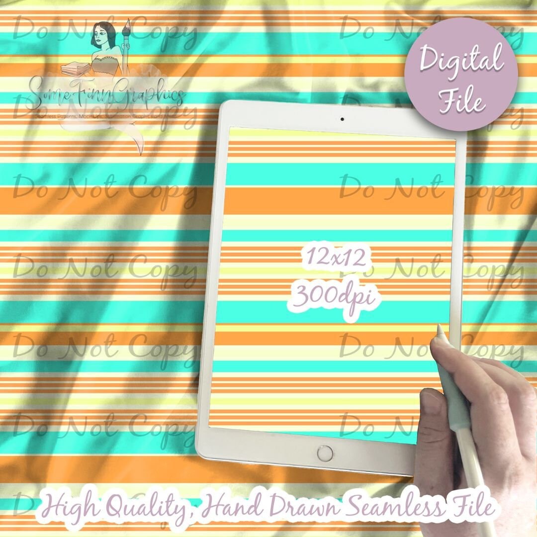 Retro Beachy Stripes