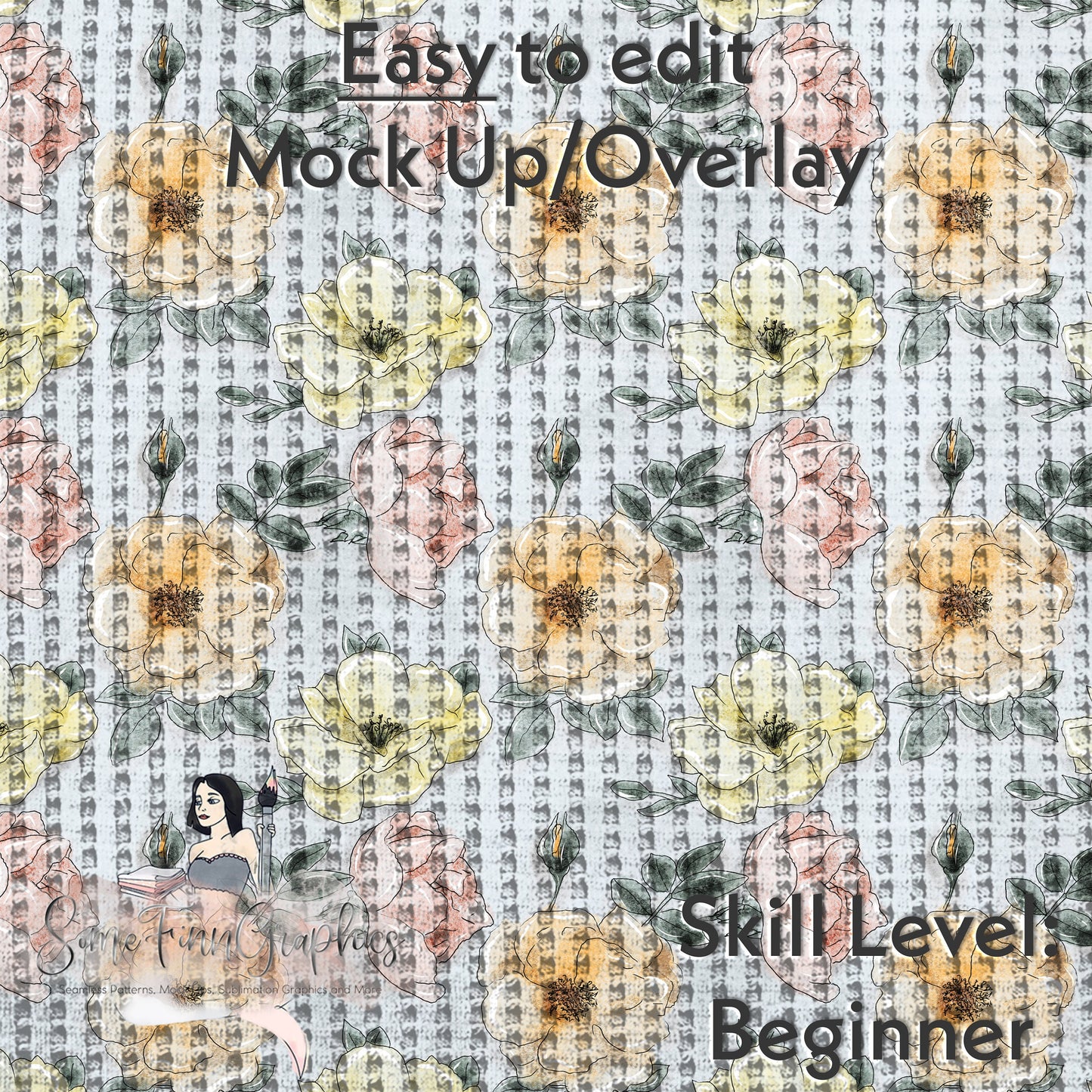 Realistic Fabric Textures Mock Up