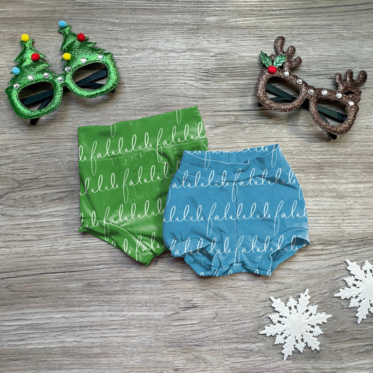 Christmas Bummies and Shorties Mock up