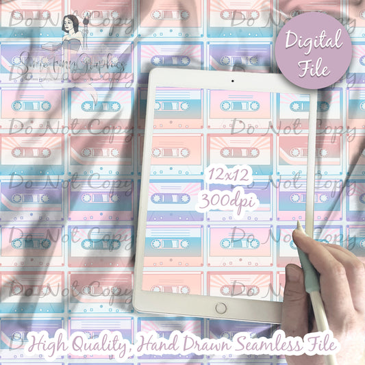 Cassette Tape Seamless