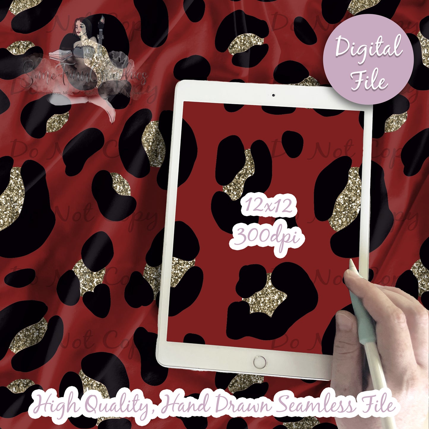 Leopard Print Seamless Design