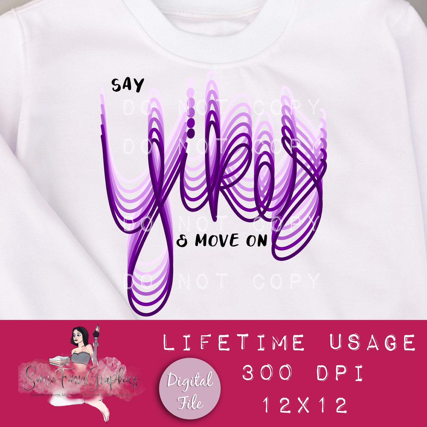Say Yikes Sub Clip Art