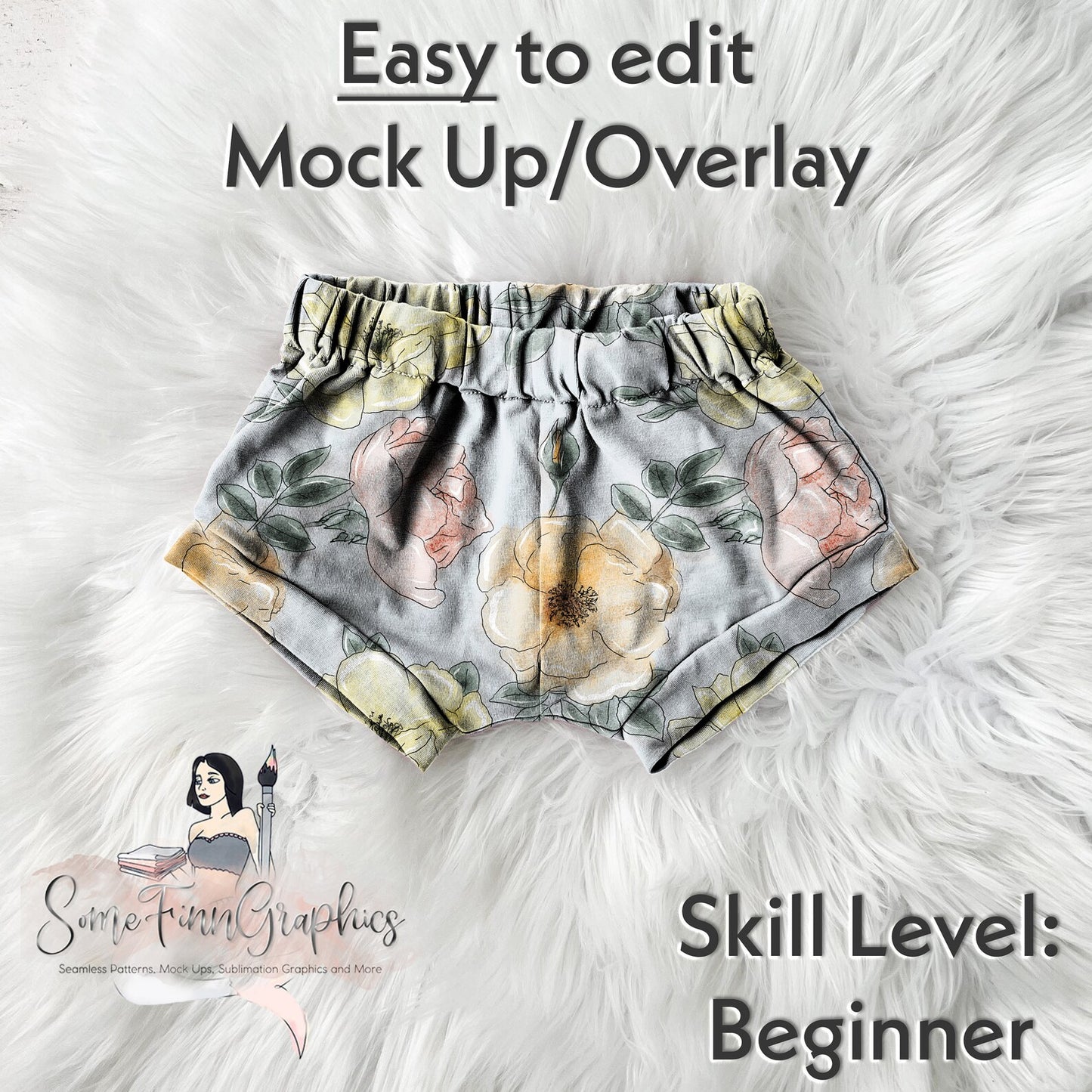 Realistic Shorties Mock Up