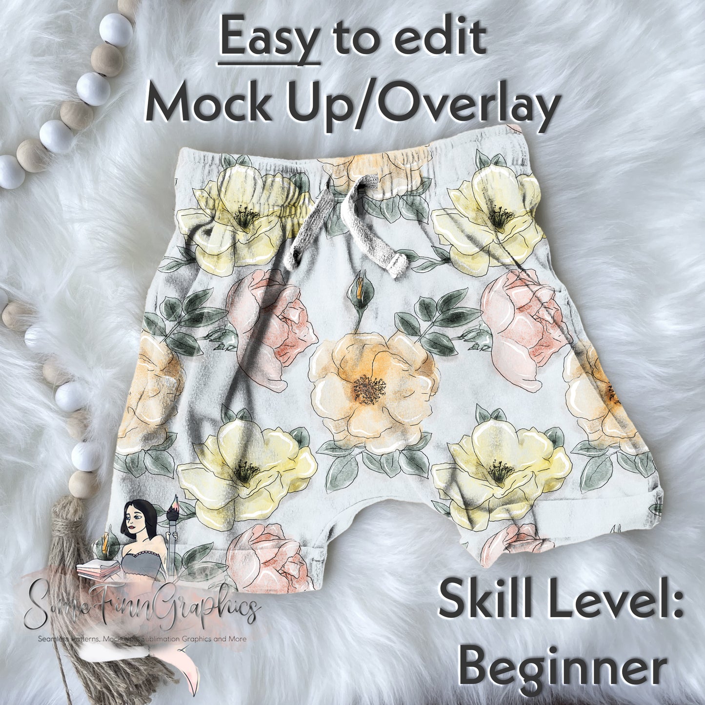 Realistic Shorts Mock Up