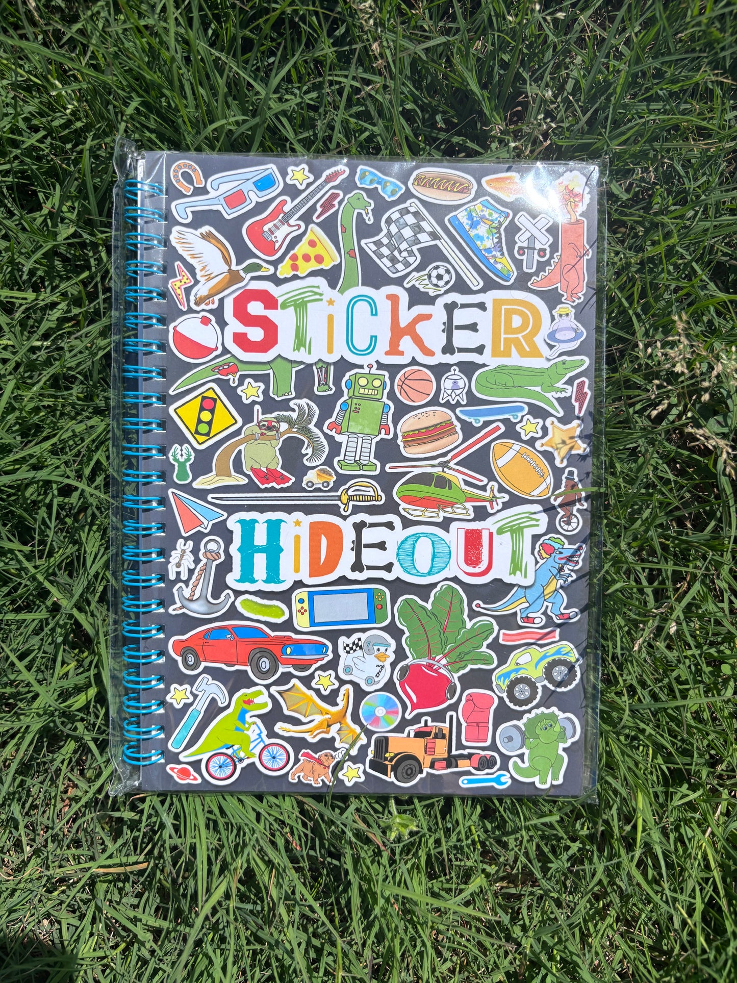 Sticker Hideout Book