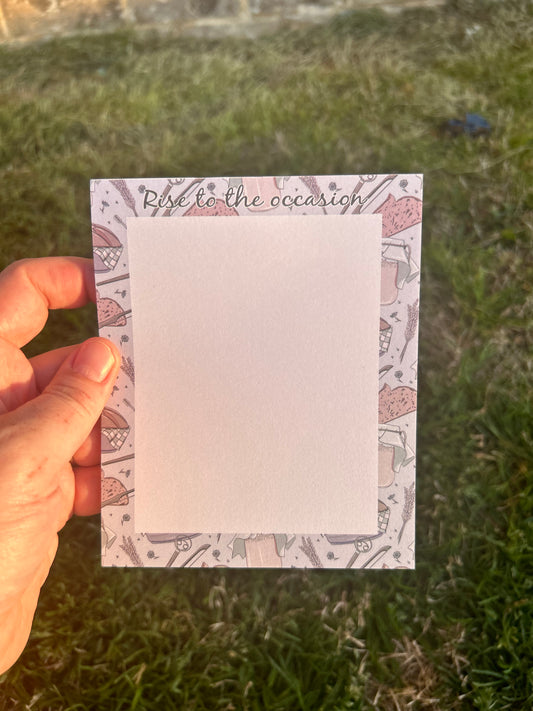 Sourdough Notepad