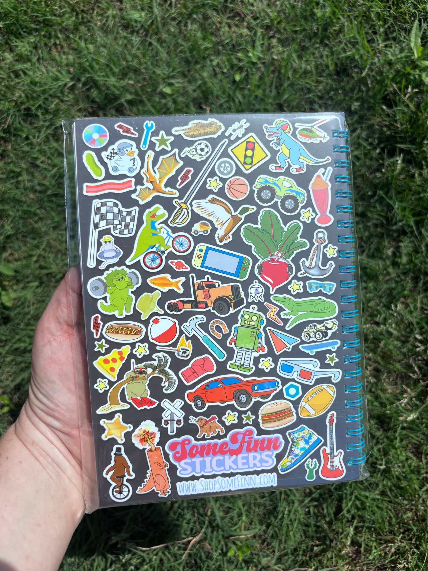 Sticker Hideout Book