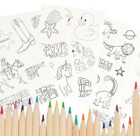 Color Me Sticker Sheets - HSV local