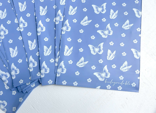 Butterfly 6x9 Poly Mailers