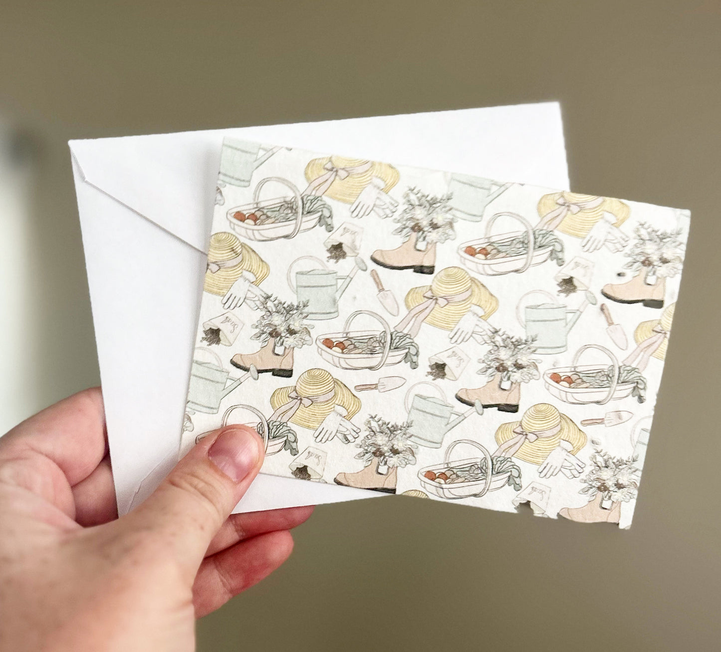 Seeded Plantable Gardening Card - HSV local