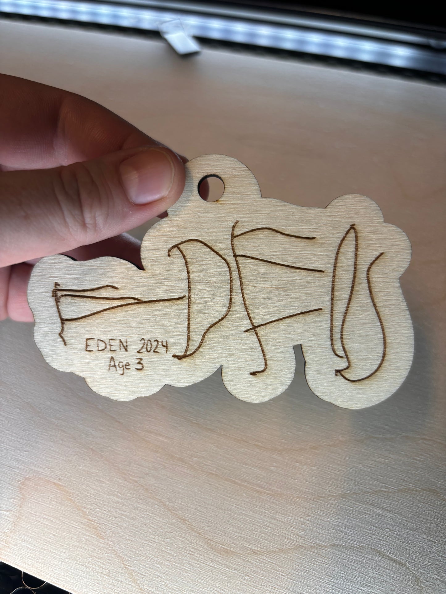Personalized Signature Ornament - HSV local