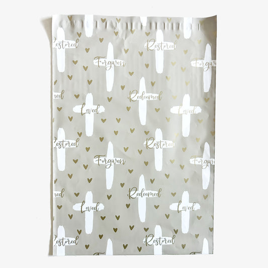 Crosses 10x13 Poly Mailers