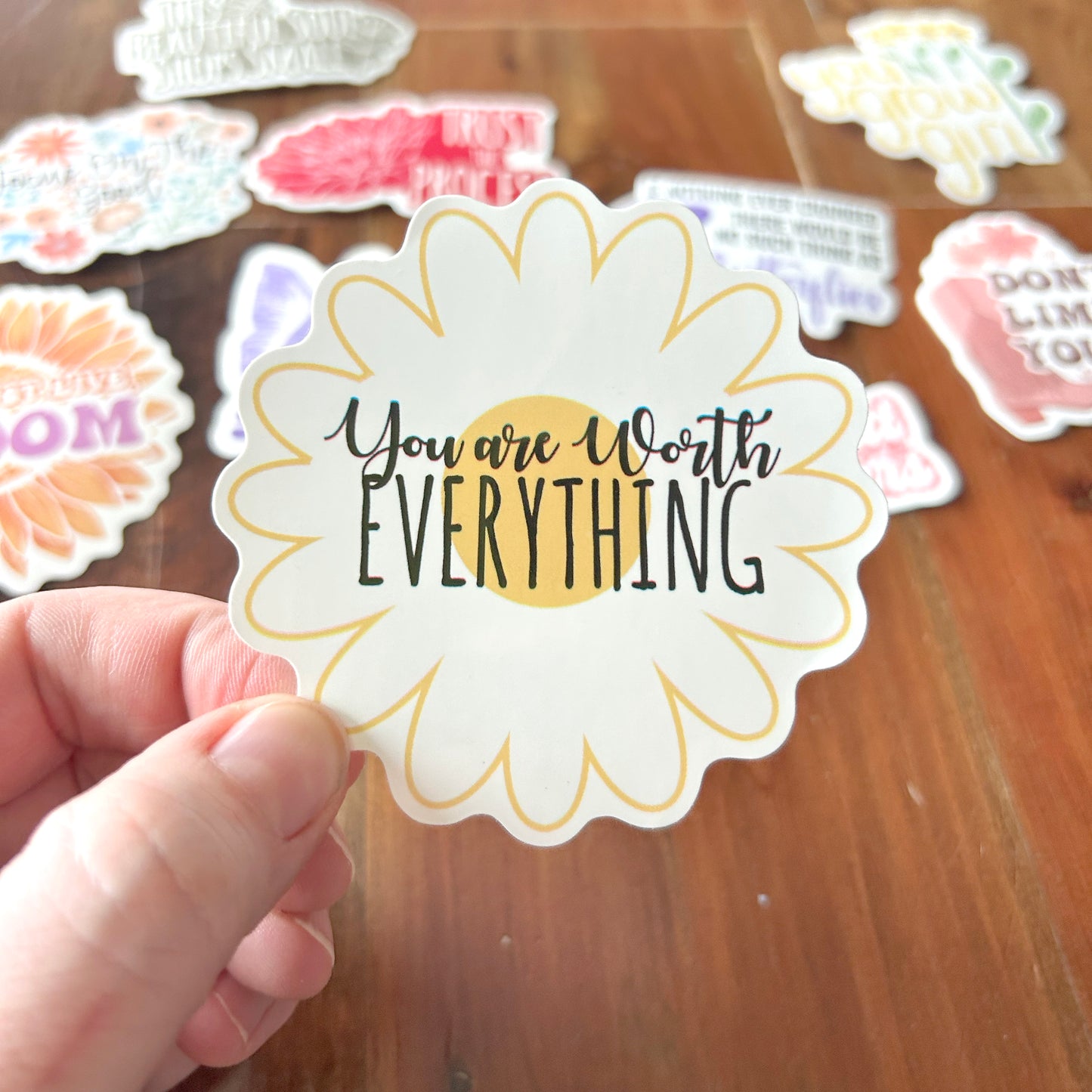 Uplifting Floral Stickers