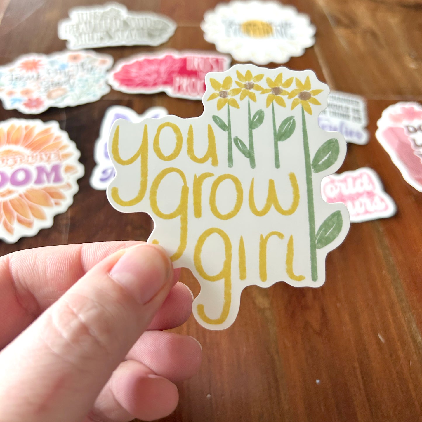 Uplifting Floral Stickers