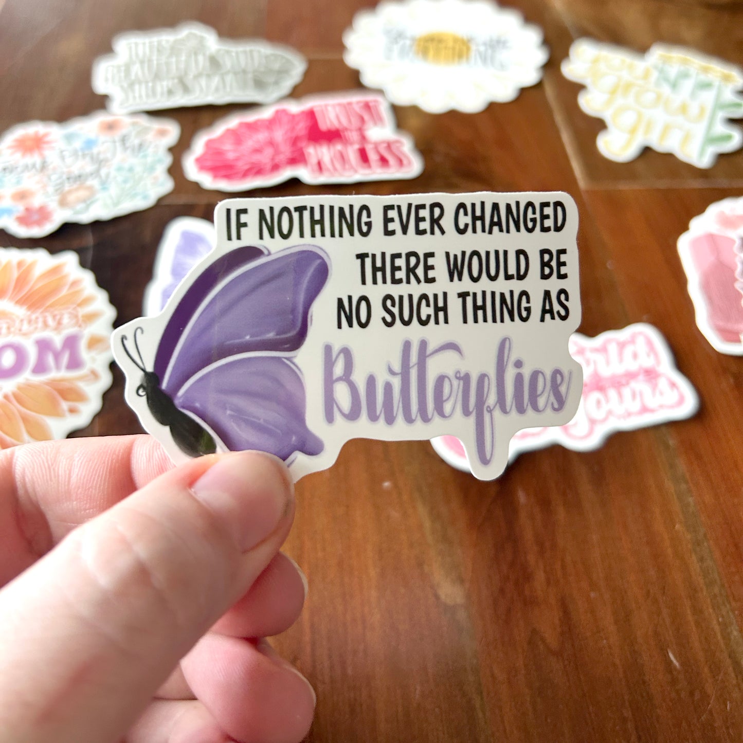 Uplifting Floral Stickers