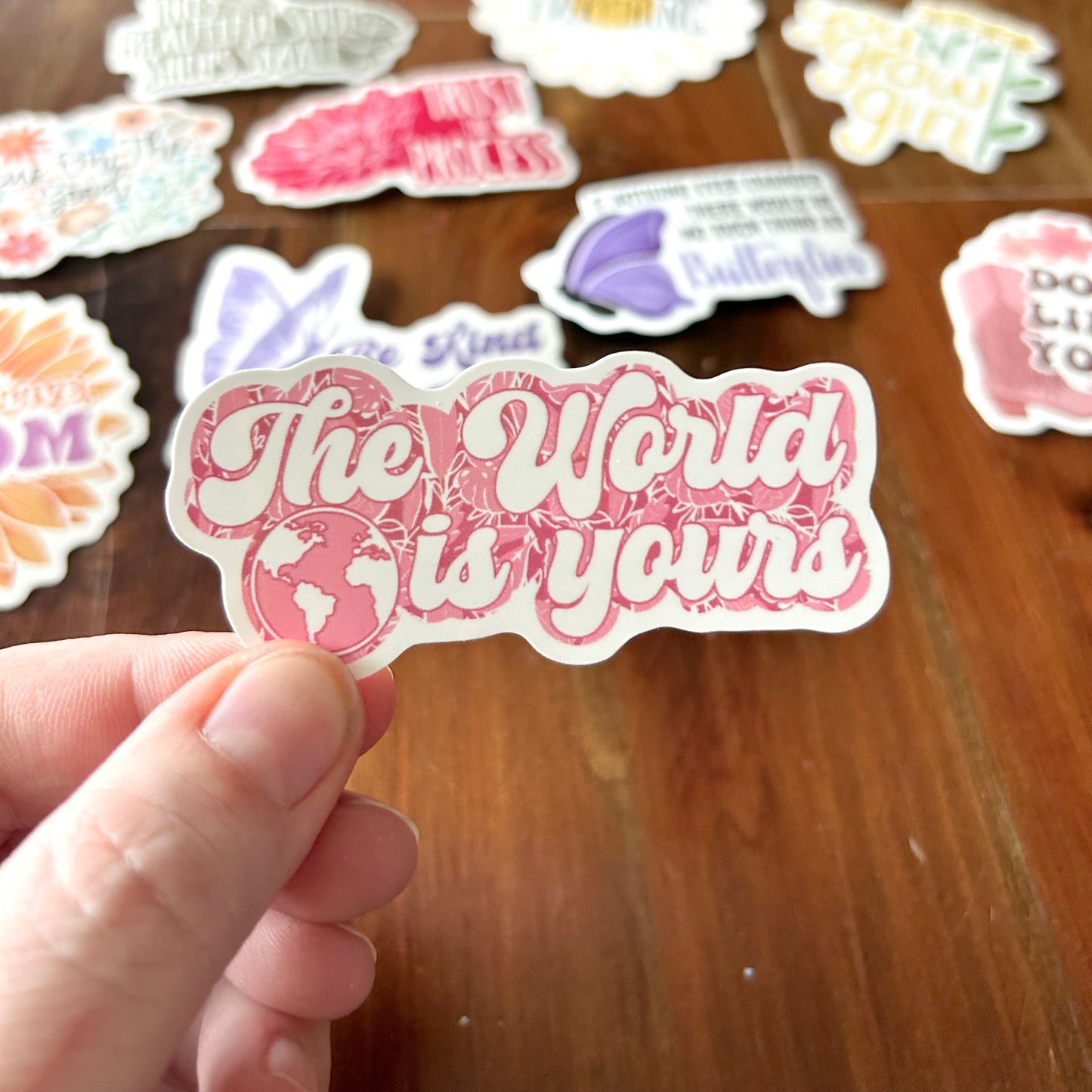 Uplifting Floral Stickers
