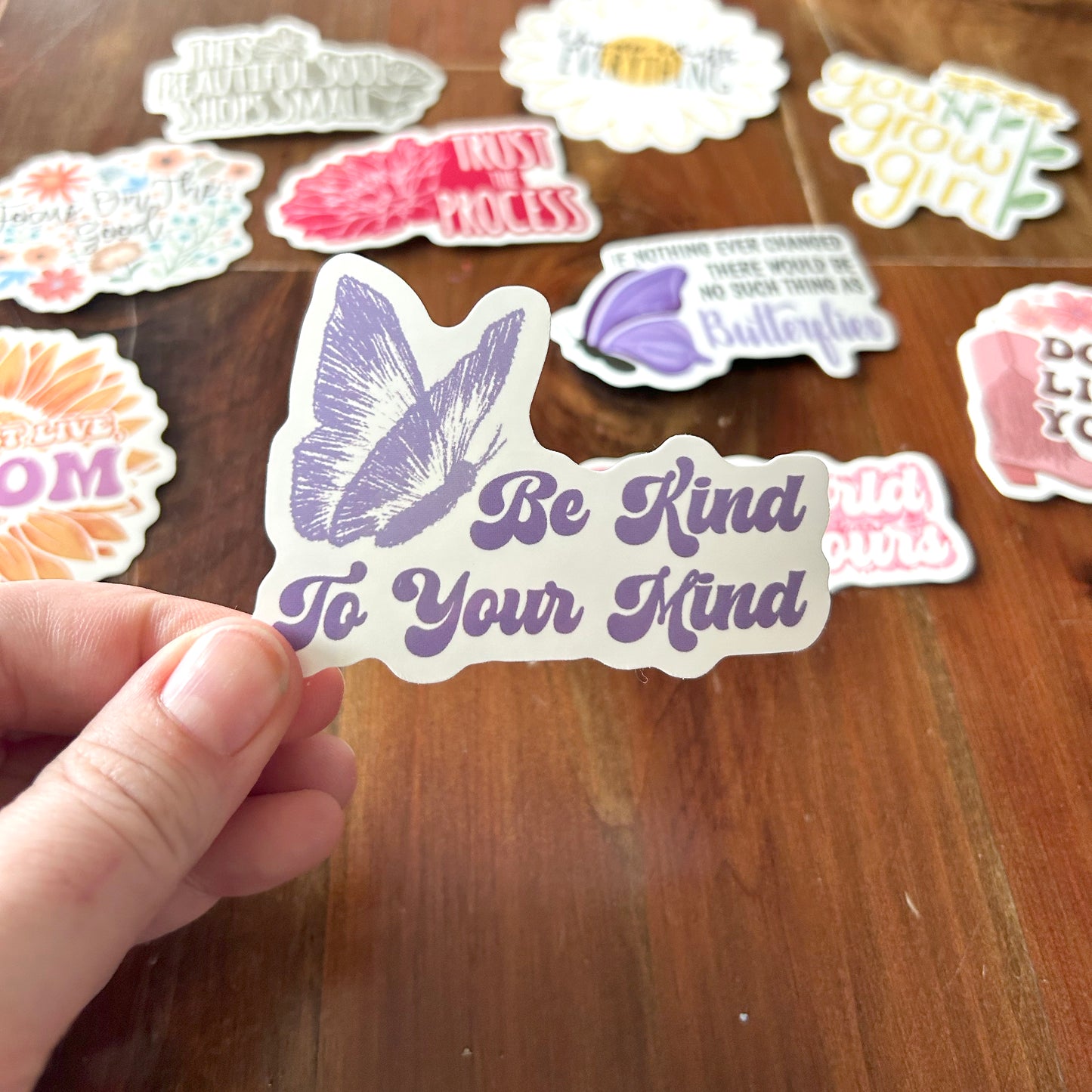 Uplifting Floral Stickers
