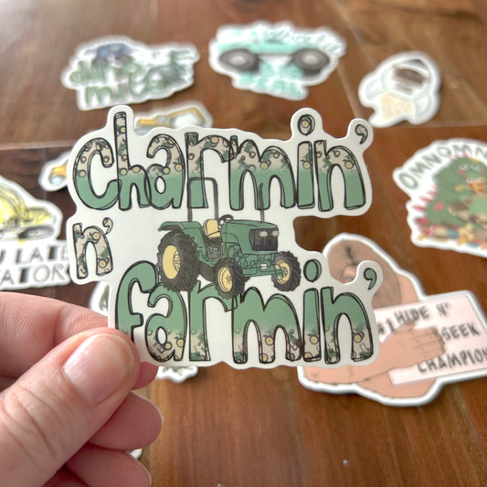 Boys Rule Stickers