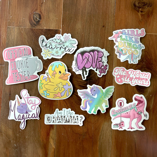 Girl Gang Stickers