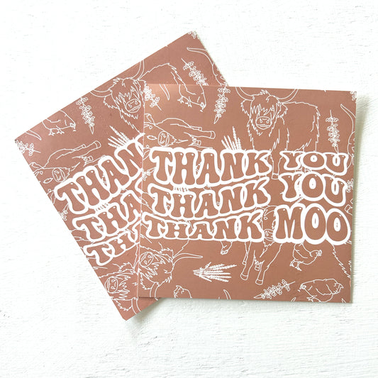 Thank You, Thank MOO Cards