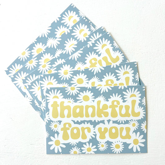 Thankful For You Cards