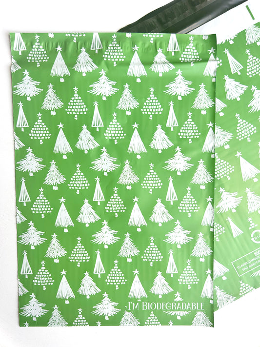 Christmas Tree 10x13 Poly Mailers