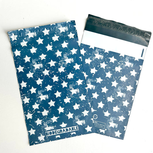 Stars 6x9 Poly Mailers