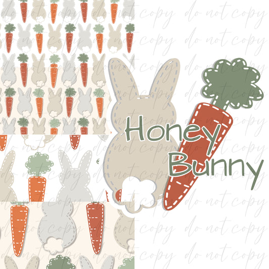 Bunnies Seamless and Graphics