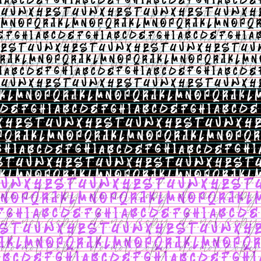 Graffiti ABCs Seamless and Graphics