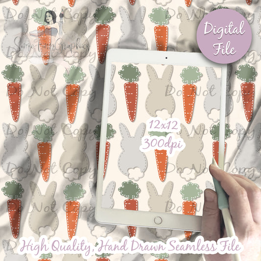 Bunnies Seamless and Graphics