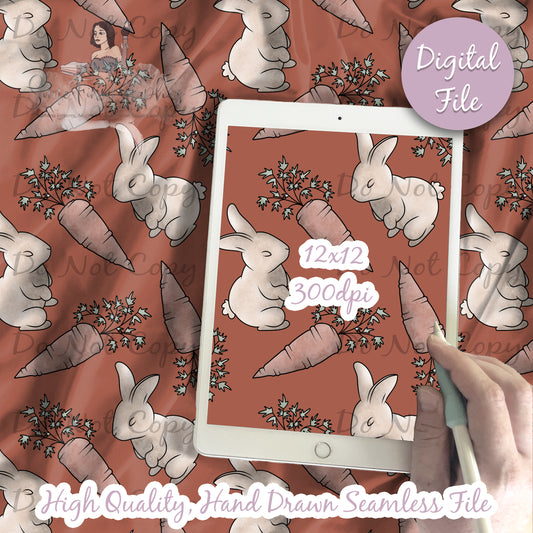 Bunnies Seamless and Graphics