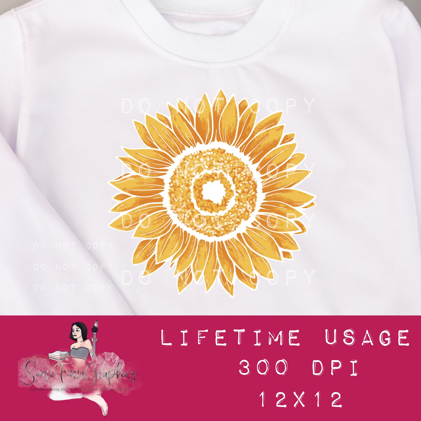 Sunflower Seamless