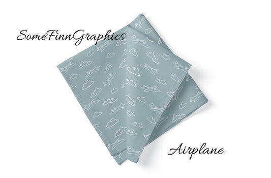 Airplane Digital Paper