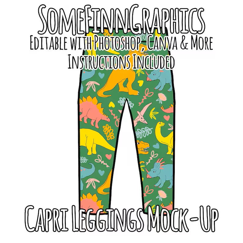 Capri Leggings Mock-Up
