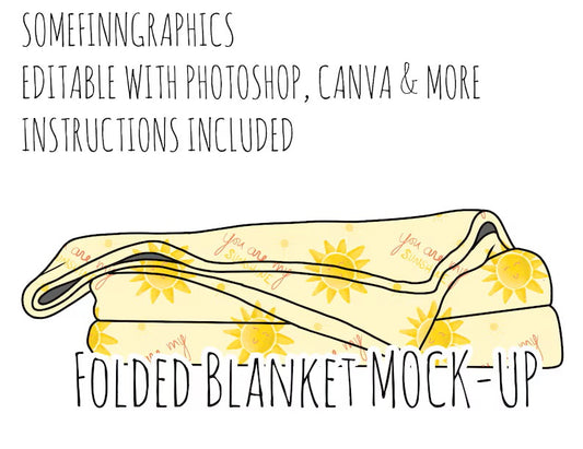 Folded Blanket Mock-Up