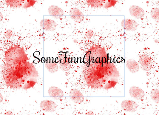 Blood Splatter Seamless