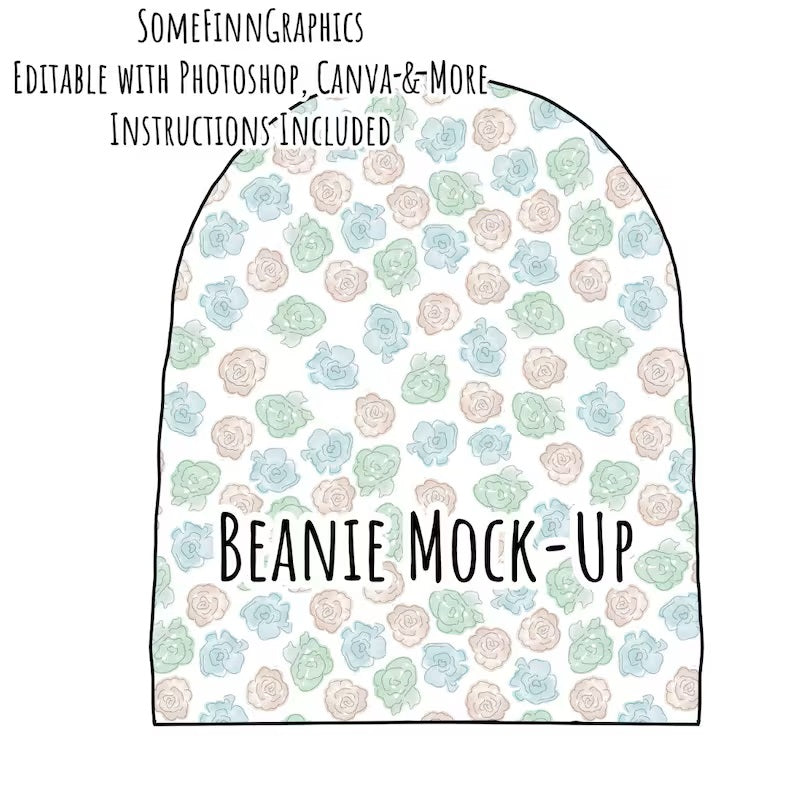 Beanie Hat Mock-Up