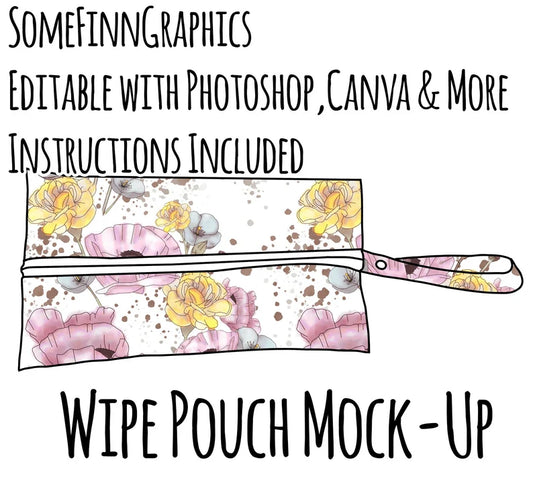 Baby Wipe Bag Mock-Up
