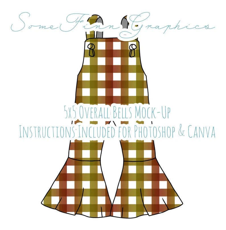 Bells Overalls Mock-Up